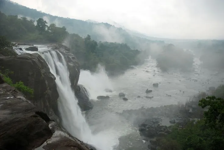 Athirappally Falls Near guruvayur Tourist Place - Explore Guruvayur