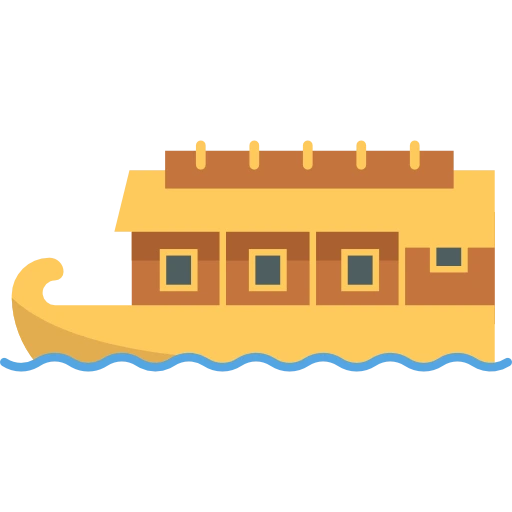 house boat icon for Explore Guruvayur